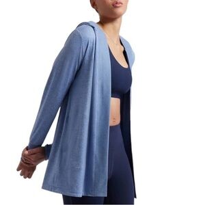 NWT! Athleta Blue Uptempo Cardigan Wrap